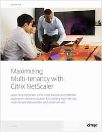 SDN 103: Maximizing Multi-Tenancy with Citrix NetScaler