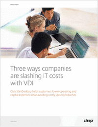 Three Ways Companies Are Slashing IT Costs with VDI