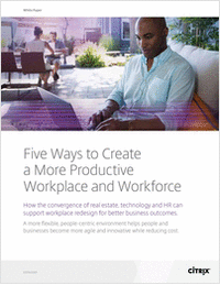 Five Ways to Create a More Productive Workplace and Workforce