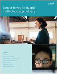 Six Must-Haves for Application Delivery in Hybrid- and Multi-Cloud Environments