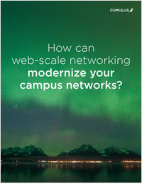 How Can Web-Scale Networking Modernize Your Campus Networks?