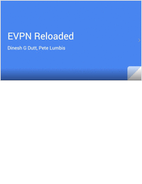 EVPN: Best Practices and Lesson from Deployment