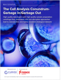 The Cell Analysis Conundrum- Garbage In/Garbage Out