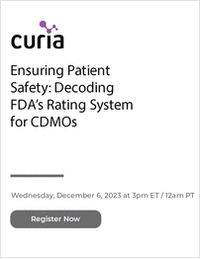 Ensuring Patient Safety: Decoding FDA's Rating System for CDMOs