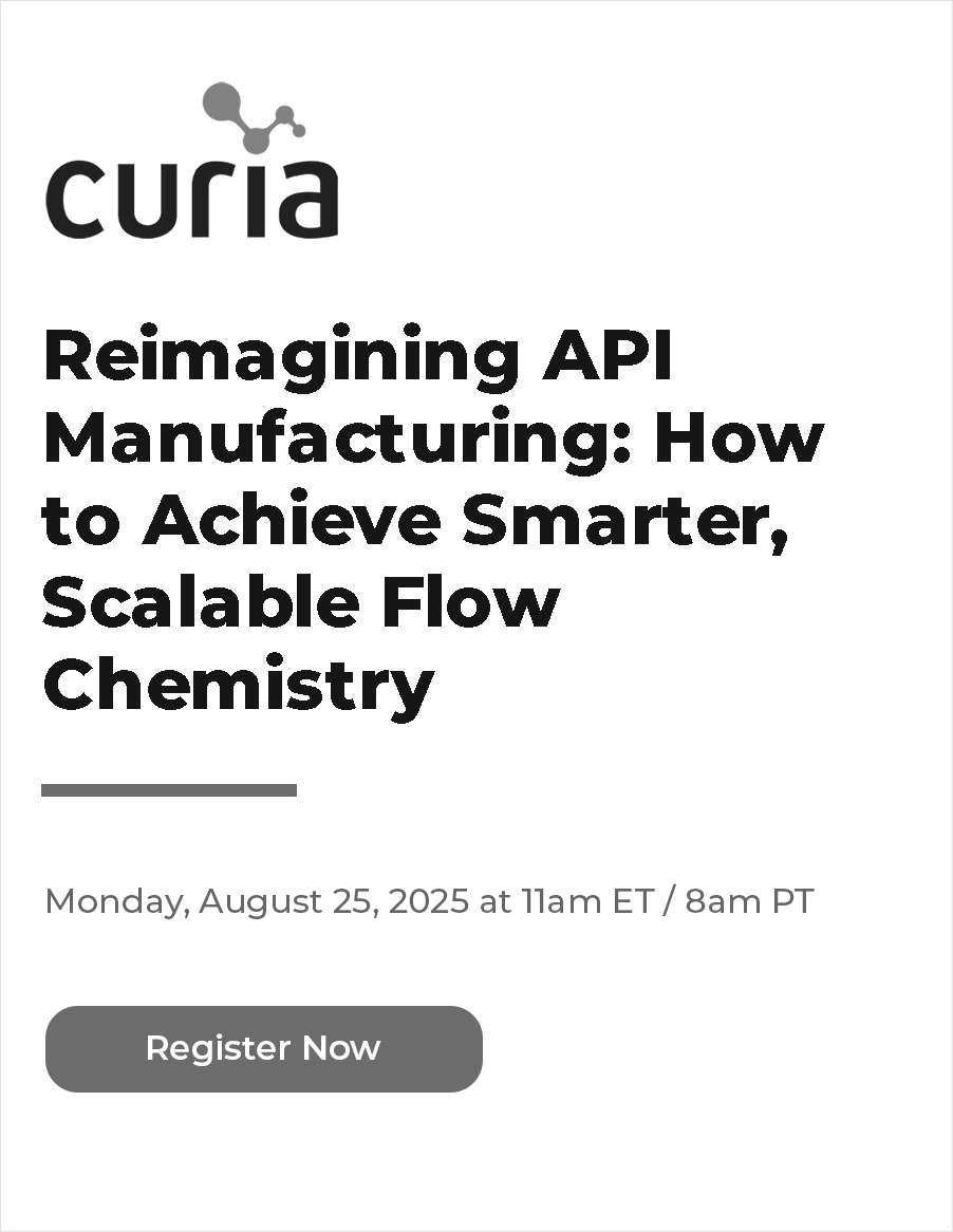 Reimagining API Manufacturing: How to Achieve Smarter, Scalable Flow Chemistry