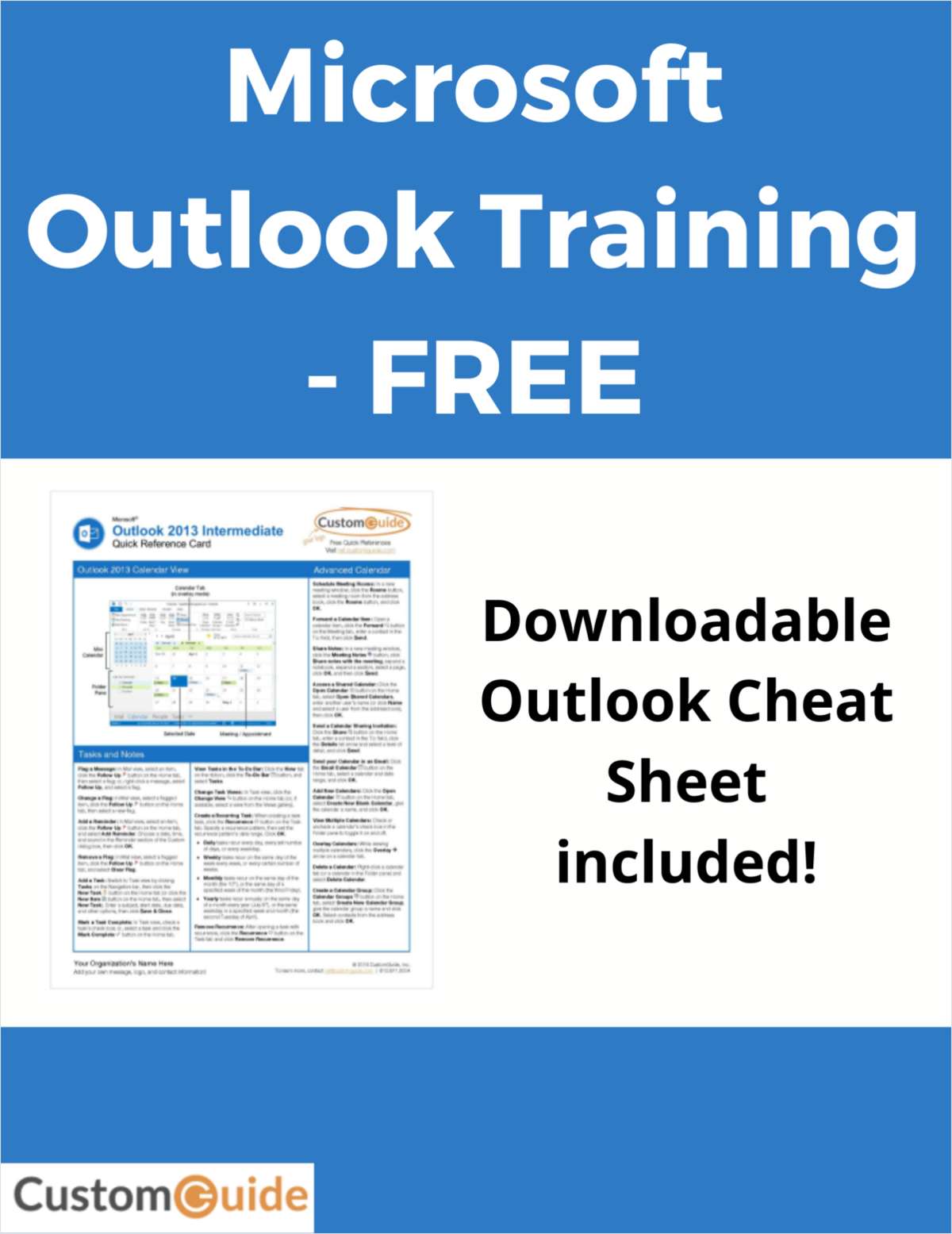 Outlook Training Course - FREE