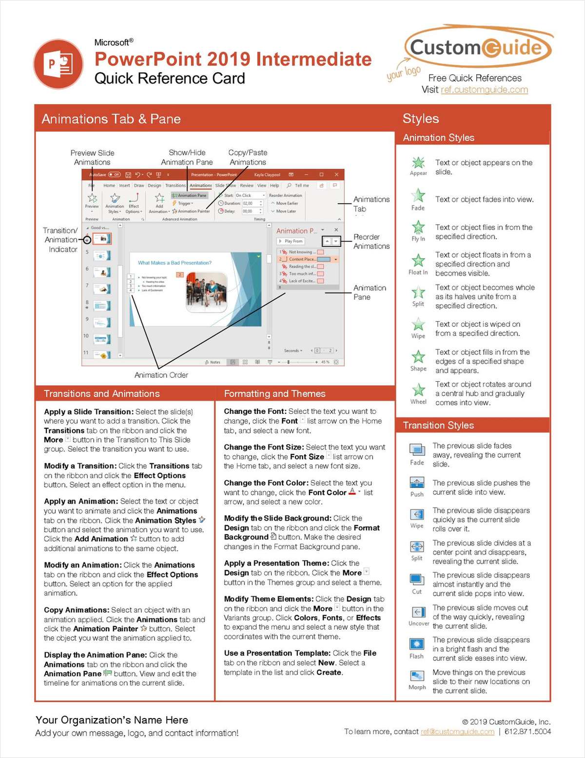 Microsoft powerpoint 2019 уровень 1 создание эффективных бизнес презентаций