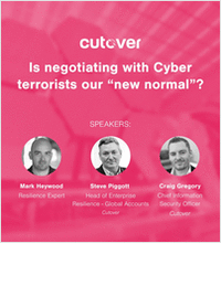 Is negotiating with Cyber terrorists our  new normal ?