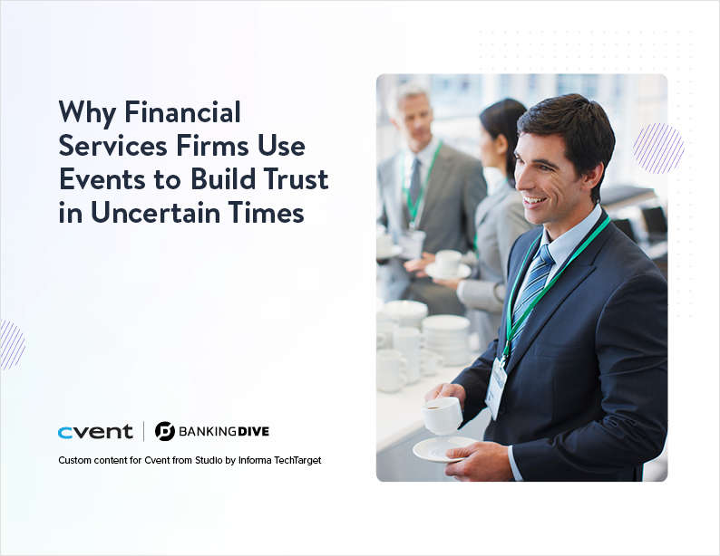 Why Events Are Pivotal for Today's Financial Services Firms