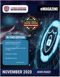 Cyber Defense Magazine November 2020 Edition