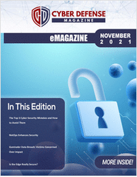 Cyber Defense Magazine November 2021 Edition