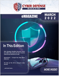 Cyber Defense Magazine March 2022 Edition