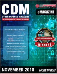 Cyber Defense eMagazine - Evolution of Enterprise Security - November 2018 Edition