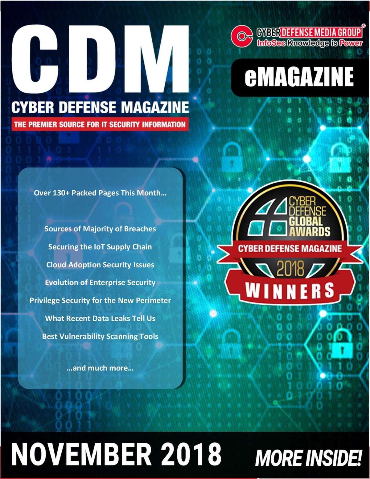 Cyber Defense eMagazine - Evolution of Enterprise Security - November 2018 Edition