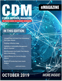 Cyber Defense eMagazine - October 2019 Edition
