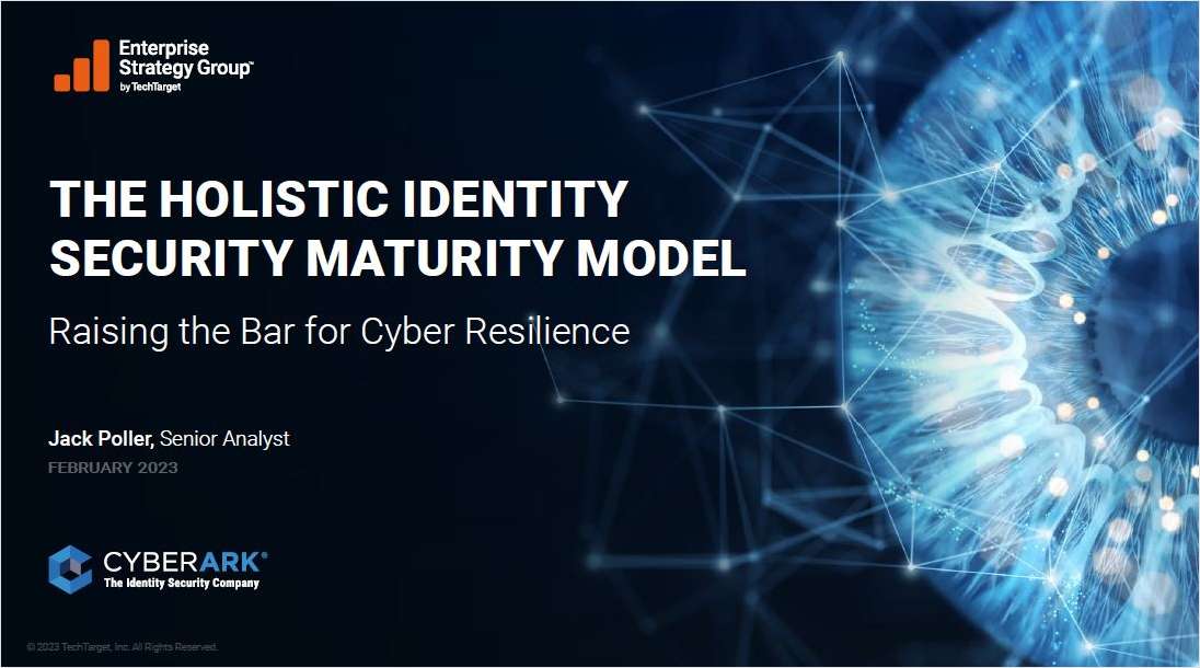The Holistic Identity Security Maturity Model