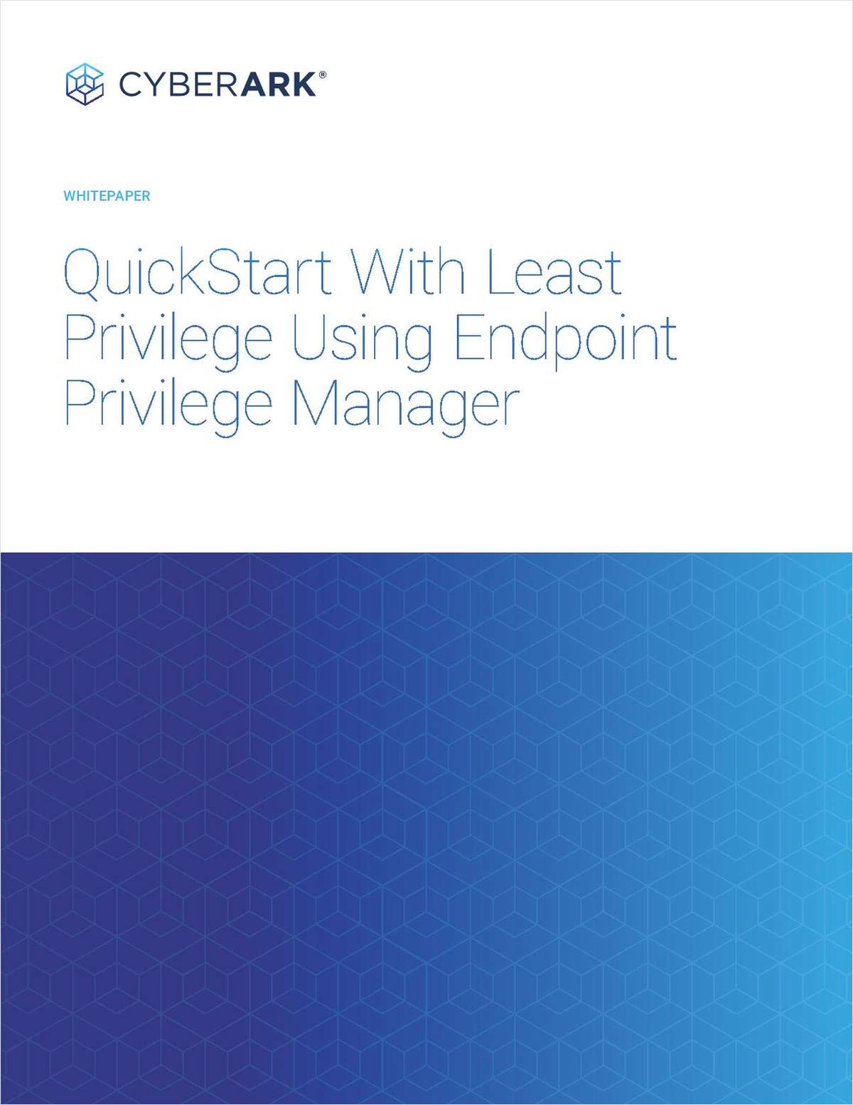 QuickStart With Least Privilege Using Endpoint Privilege Manager