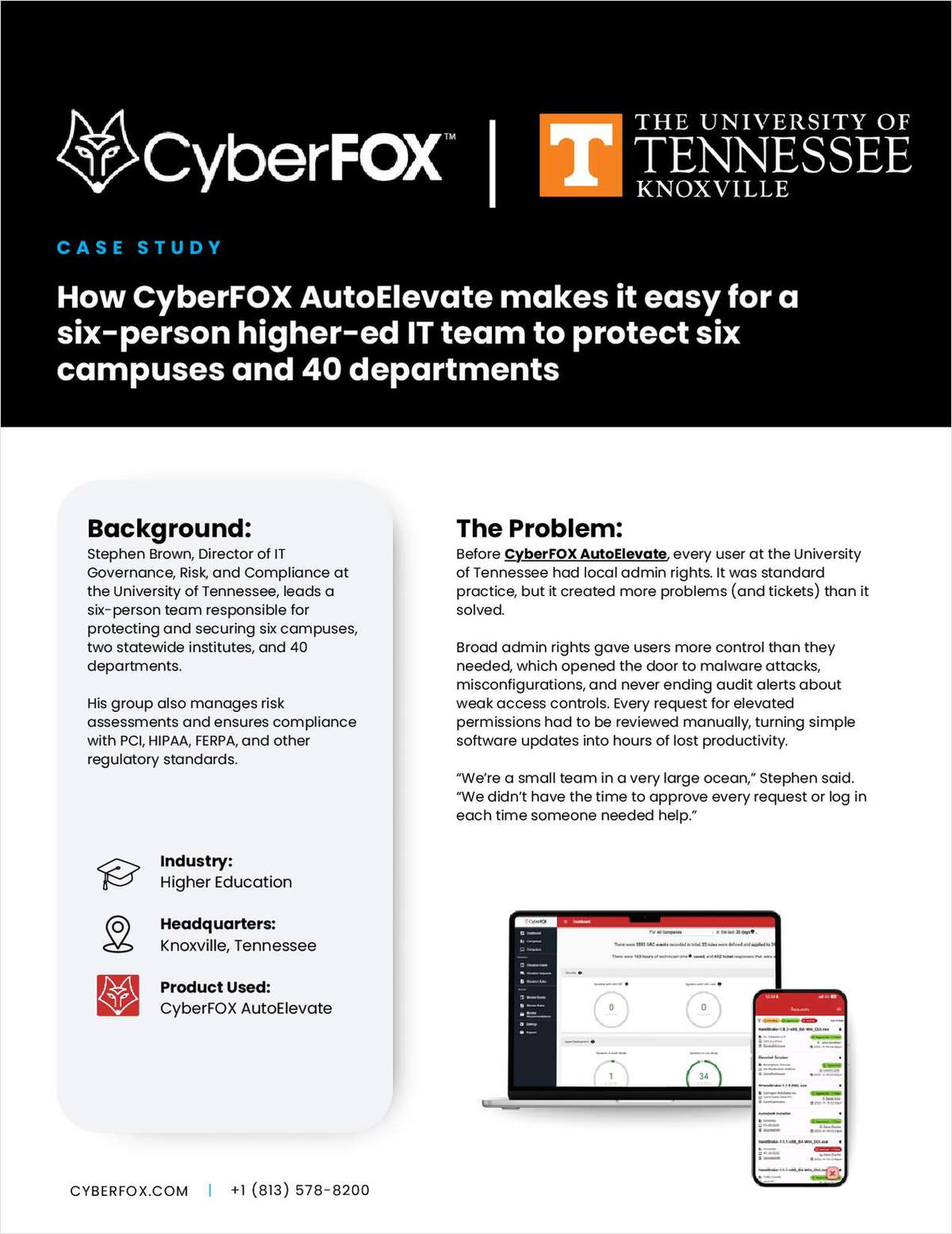 How the University of Tennesse secured 40 departments by removing admin rights