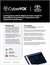 Toyota of Santa Maria Streamlines IT Operations with CyberFOX AutoElevate