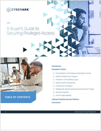 A Buyer's Guide to Securing Privileged Access