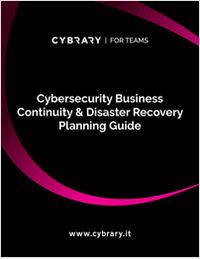 Cybersecurity Business Continuity & Disaster Recovery Planning Guide