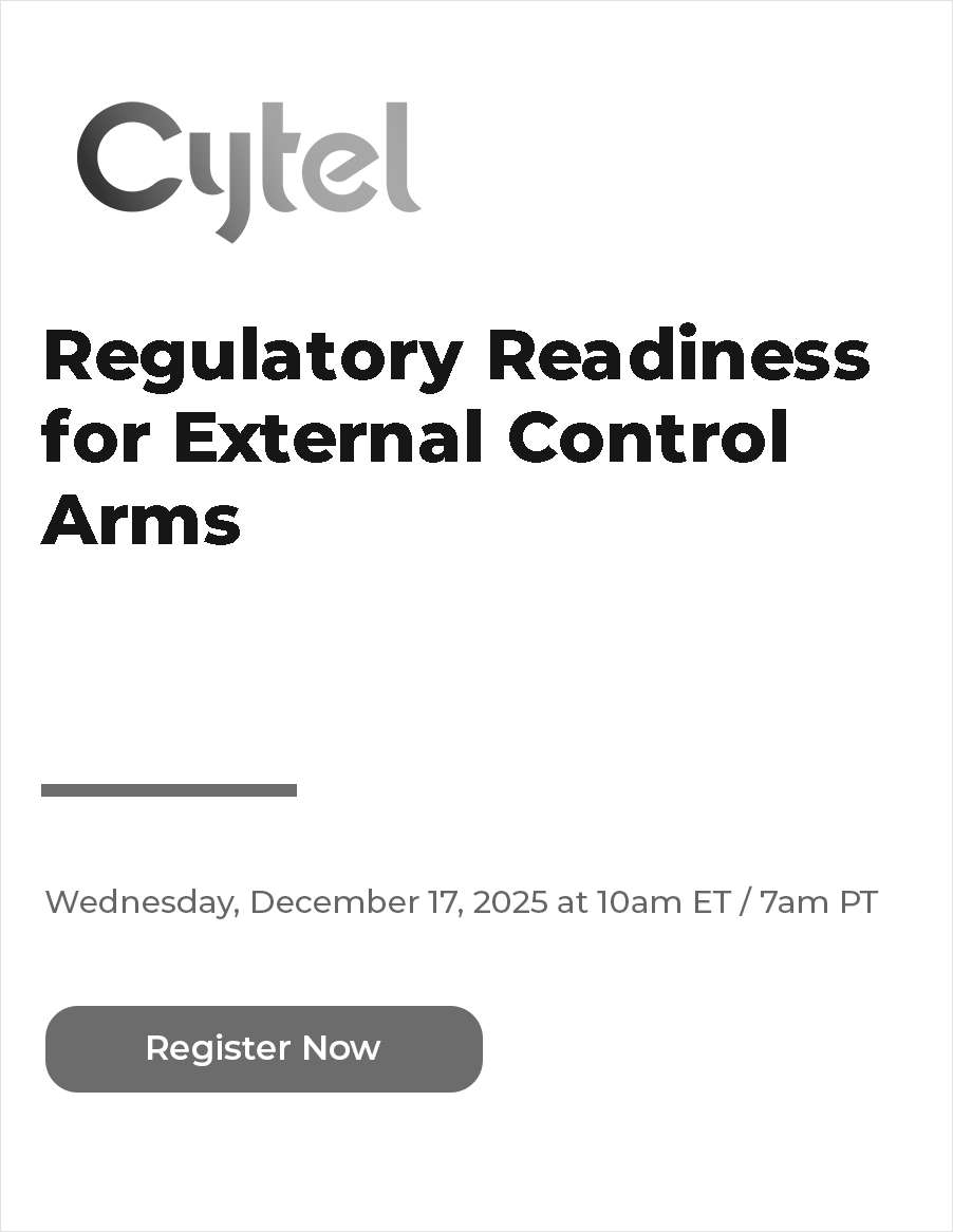 Regulatory Readiness for External Control Arms