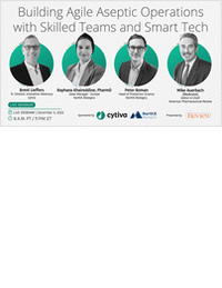 Building Agile Aseptic Operations with Skilled Teams and Smart Tech