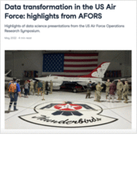 Data transformation in the US Air Force: highlights from AFORS