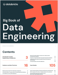 Big Book of Data Engineering: Your essential guide to data engineering best practices