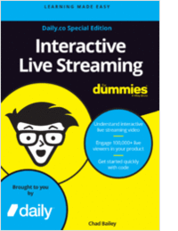 Interactive Live Streaming For Dummies, Daily Special Edition