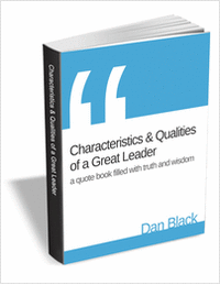 Characteristics & Qualities of a Great Leader - Quote Book