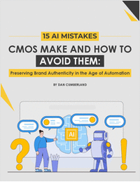 15 AI Mistakes CMOs Make and How to Avoid Them: Preserving Brand Authenticity in the Age of Automation
