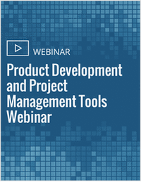 Product Development and Project Management Tools Webinar