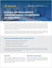A Study on Accelerated Manufacturing Engineering in High Tech