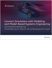 Connect Modeling and Simulation with MBSE - illustrated by an E-Drive Development Cycle