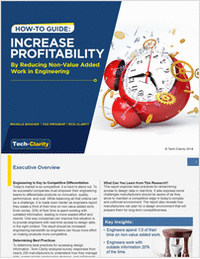 Increase Profitability By Reducing Non-Value Added Work in Engineering
