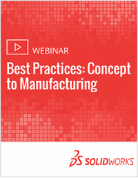 Best Practices: Concept to Manufacturing