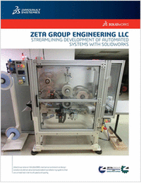 Zeta Group Uses SOLIDWORKS Solutions to Establish and Grow an Automation and Manufacturing Business