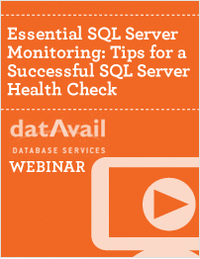 Essential SQL Server Monitoring: Tips for a Successful SQL Server Health Check
