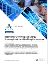Data Center Outfitting and Energy Planning for Optimal Building Performance