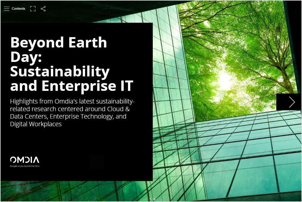 Beyond Earth Day: Sustainability and Enterprise IT