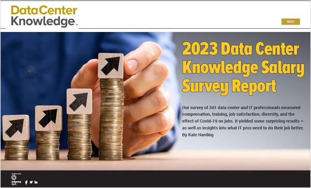 2023 Data Center Knowledge Salary Survey Report