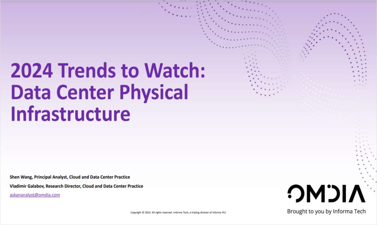 2024 Trends to Watch: Data Center Physical Infrastructure
