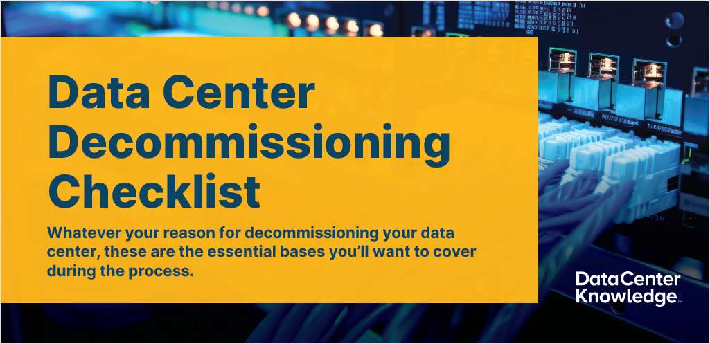 A Checklist for Data Center Decommissioning