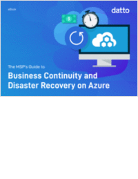 The MSP's Guide to Business Continuity and Disaster Recovery on Azure