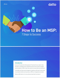 How to Be an MSP: 7 Steps to Success