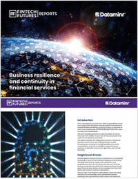 Report: Business resilience and continuity in financial services