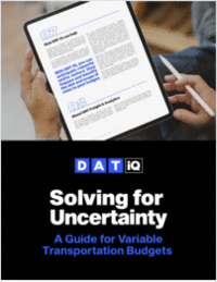 Solving for Uncertainty: Managing Variability In Transportation Budgets