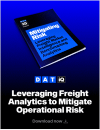 Leveraging Freight Analytics and Benchmarking Data to Mitigate Operational Risk