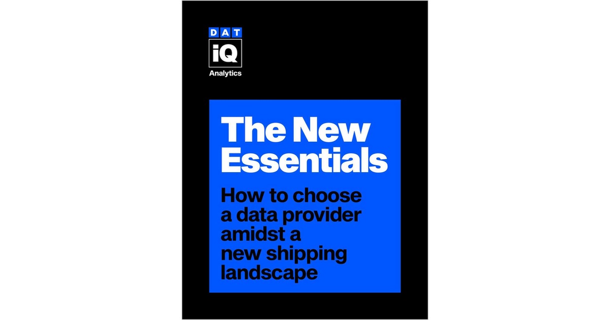 The New Essentials: How to Choose a Data Provider Amidst a New Shipping ...